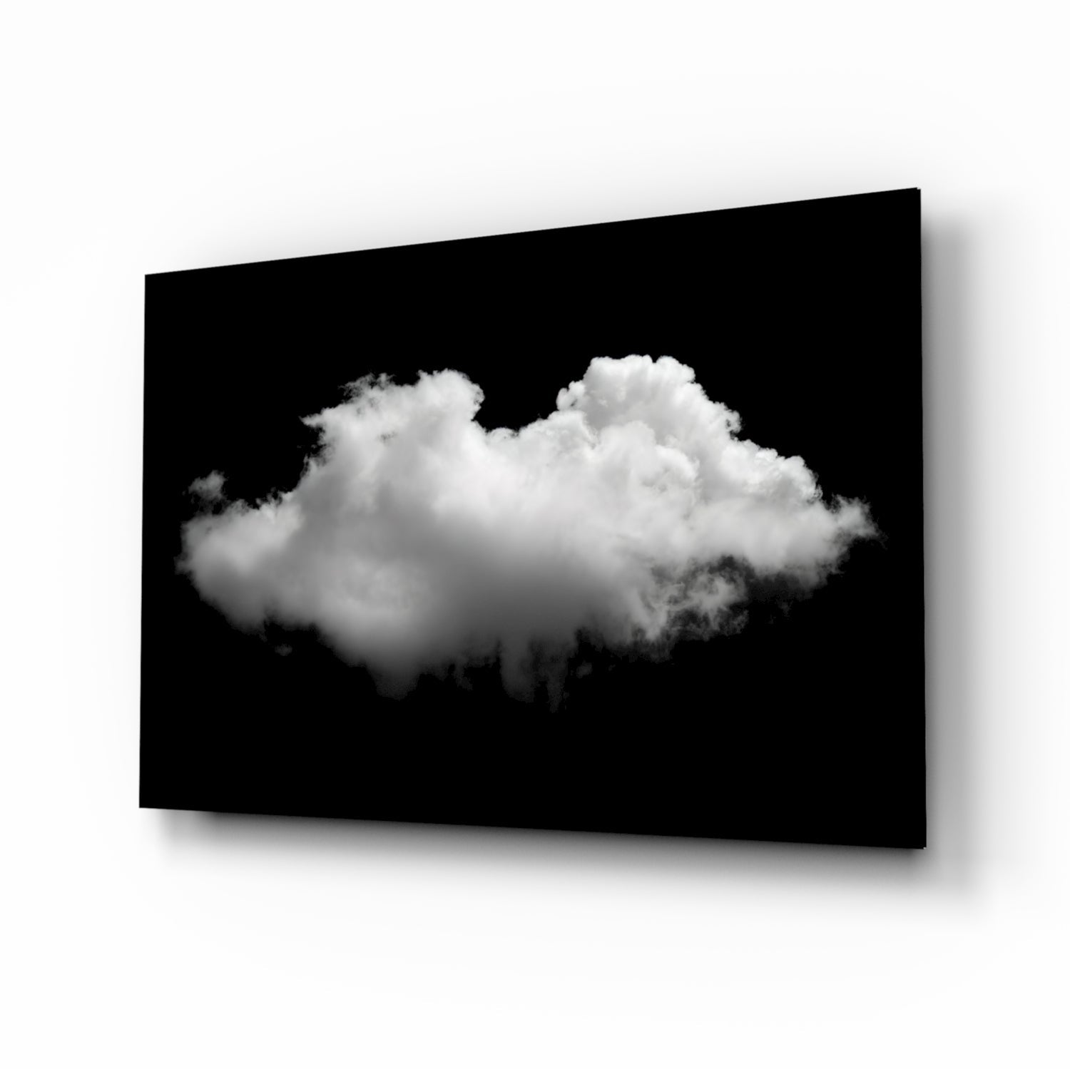 Cloud Glass Wall Art.
