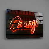 Change Glass Wall Art.