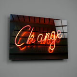 Change Glass Wall Art.