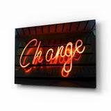 Change Glass Wall Art.