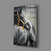 Horse Glass Wall Art.