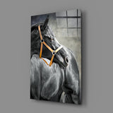 Horse Glass Wall Art.