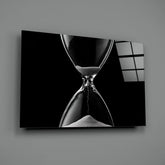 Hourglass Glass Wall Art.