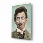 Gentleman Glass Wall Art.