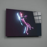 Astronaut Glass Wall Art.