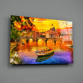 St. Peter's Basilica Glass Wall Art.