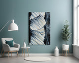 Abstract Glass Wall Art.