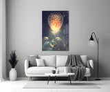 Starry Dream Glass Wall Art.