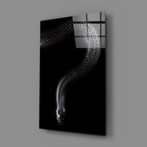 Snake Glass Wall Art.