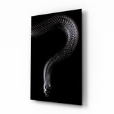 Snake Glass Wall Art.