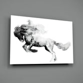 Horse Glass Wall Art.