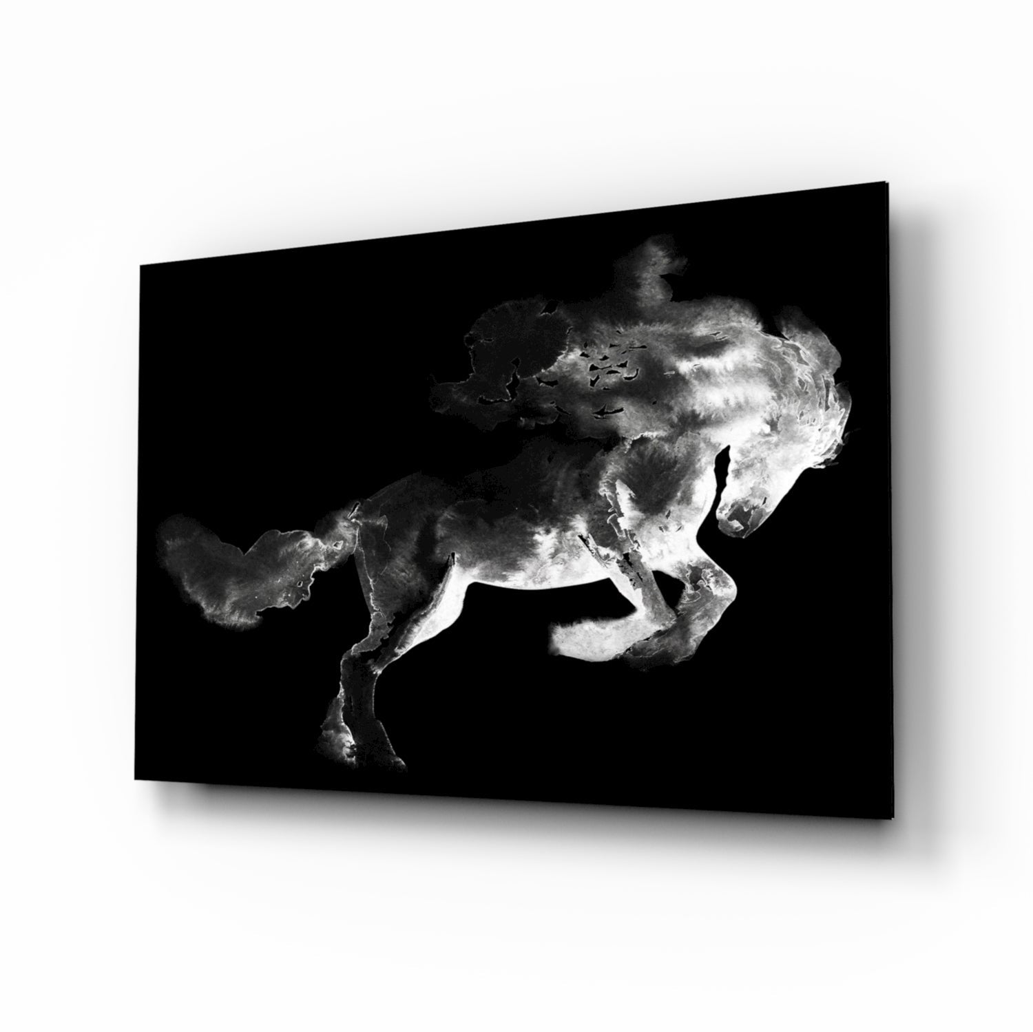 Horse Glass Wall Art.