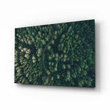 Forest Glass Wall Art.