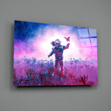 Land of Butterflies Glass Wall Art.