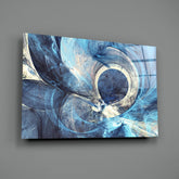 Abstract Glass Wall Art.