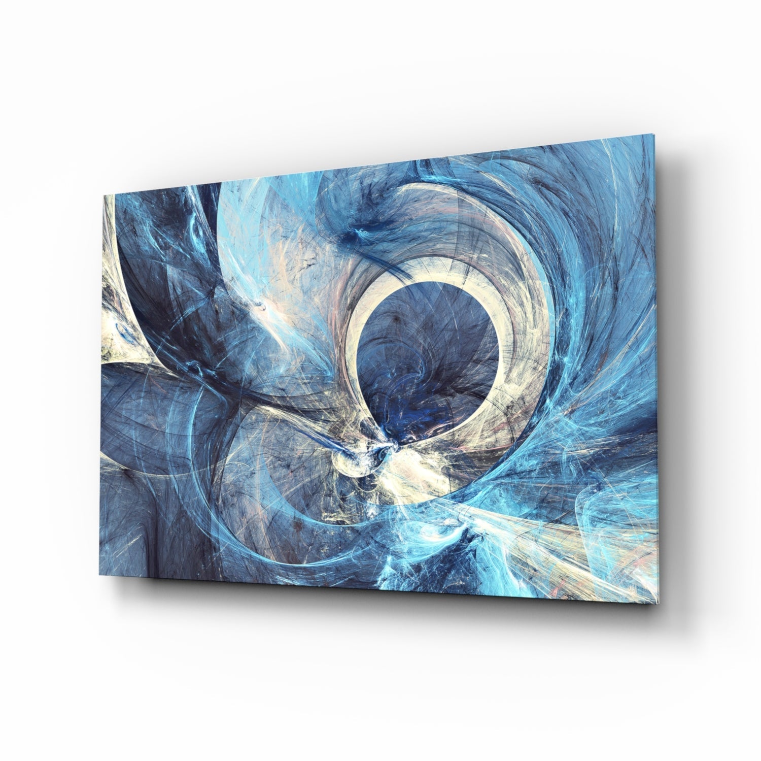 Abstract Glass Wall Art.