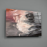 Abstract Glass Wall Art.