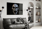 Skull Glass Wall Art.