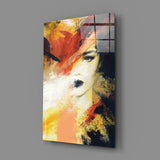 Women's Glass Wall Art.