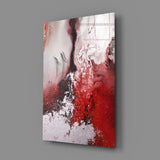 Colors of Abstraction Glass Wall Art.