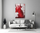 Colors of Abstraction Glass Wall Art.