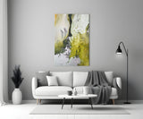 Colors of Abstraction Glass Wall Art.