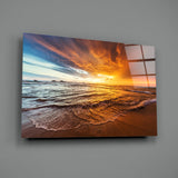 Sunset Glass Wall Art.
