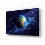 World Glass Wall Art.