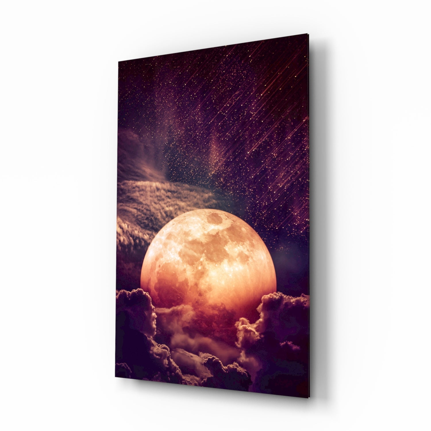 Moon Glass Wall Art.