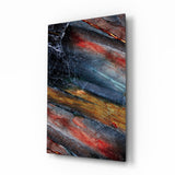 Abstract Glass Wall Art.