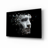 Being Human Glass Wall Art.