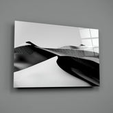 Black Landscape Glass Wall Art.