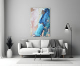 Abstraction Glass Wall Art.