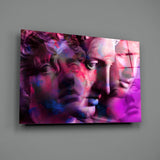 Statues Glass Wall Art.