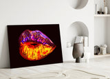 Lip Glass Wall Art.