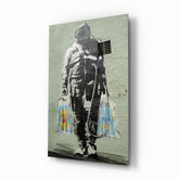 Space Market Glass Art.