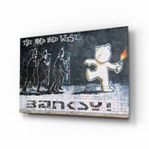 Bear's Resistance Glass Art.