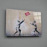 Lost Ball Glass Art.