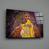 Kobe Bryant Glass Art.