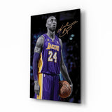 Kobe Bryant Glass Art.