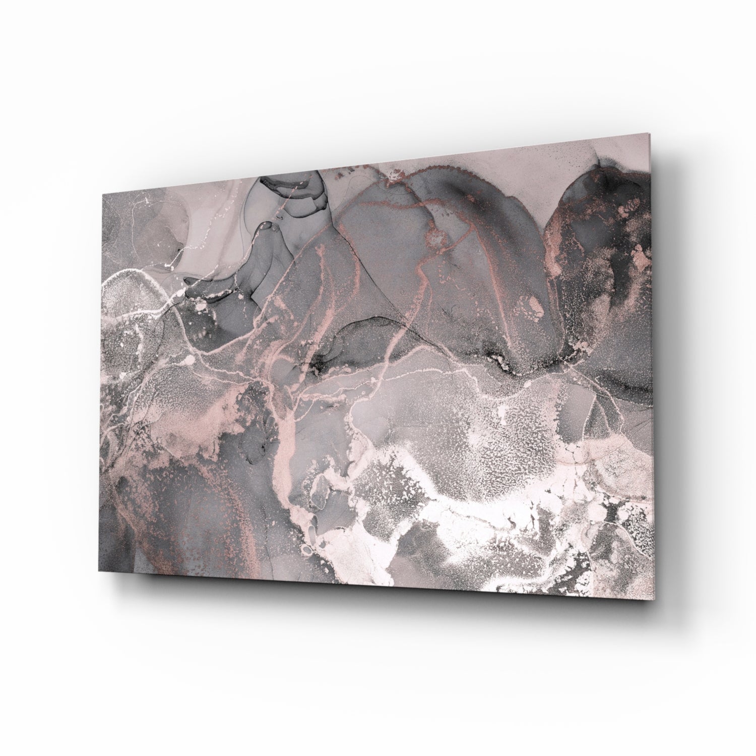 Sweet Pink Glass Art.