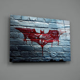 Batman Glass Art.