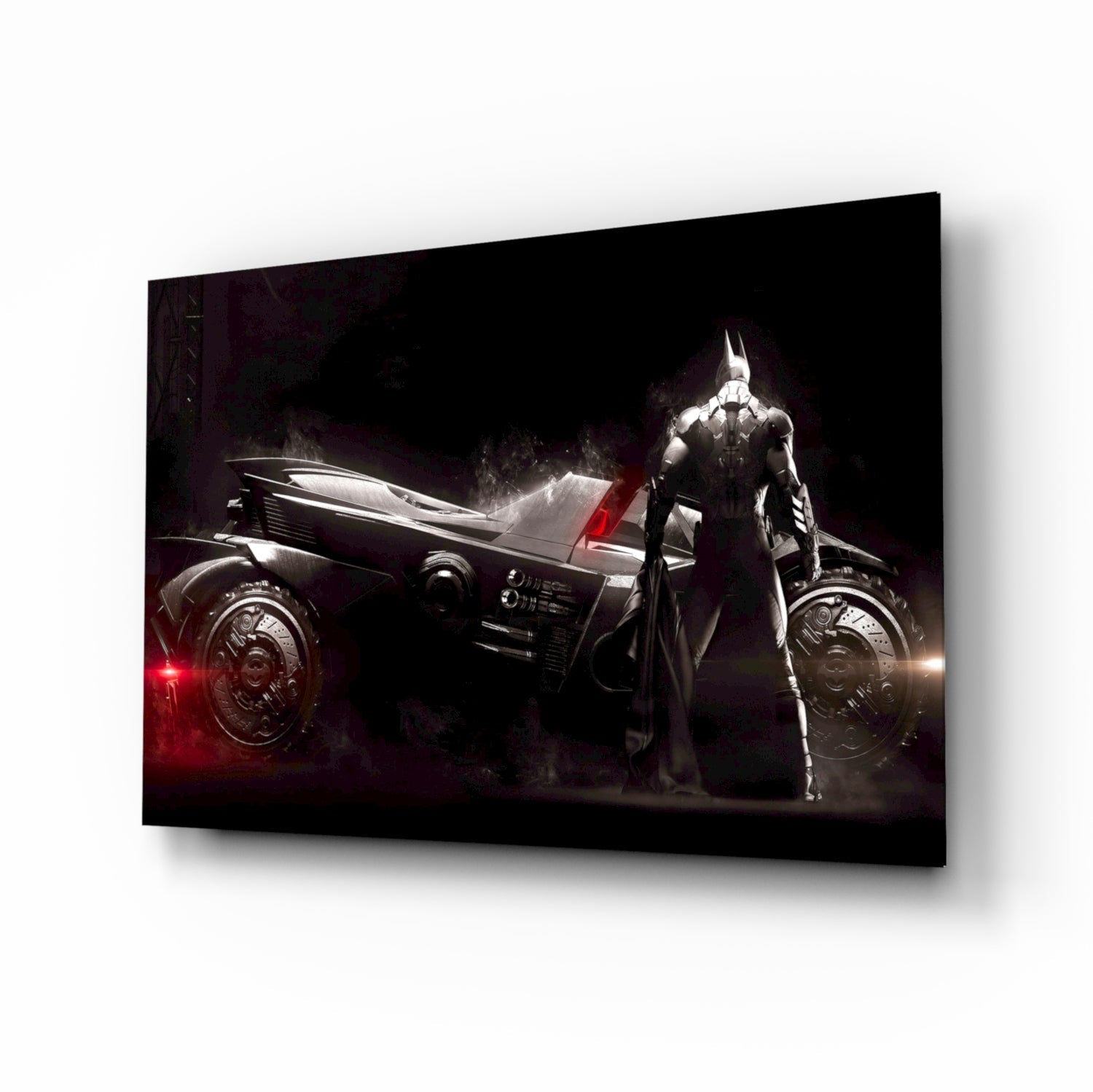 Batmobile Glass Art.