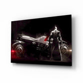 Batmobile Glass Art.