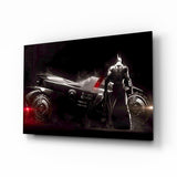 Batmobile Glass Art.