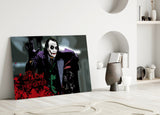 Joker Glass Art.