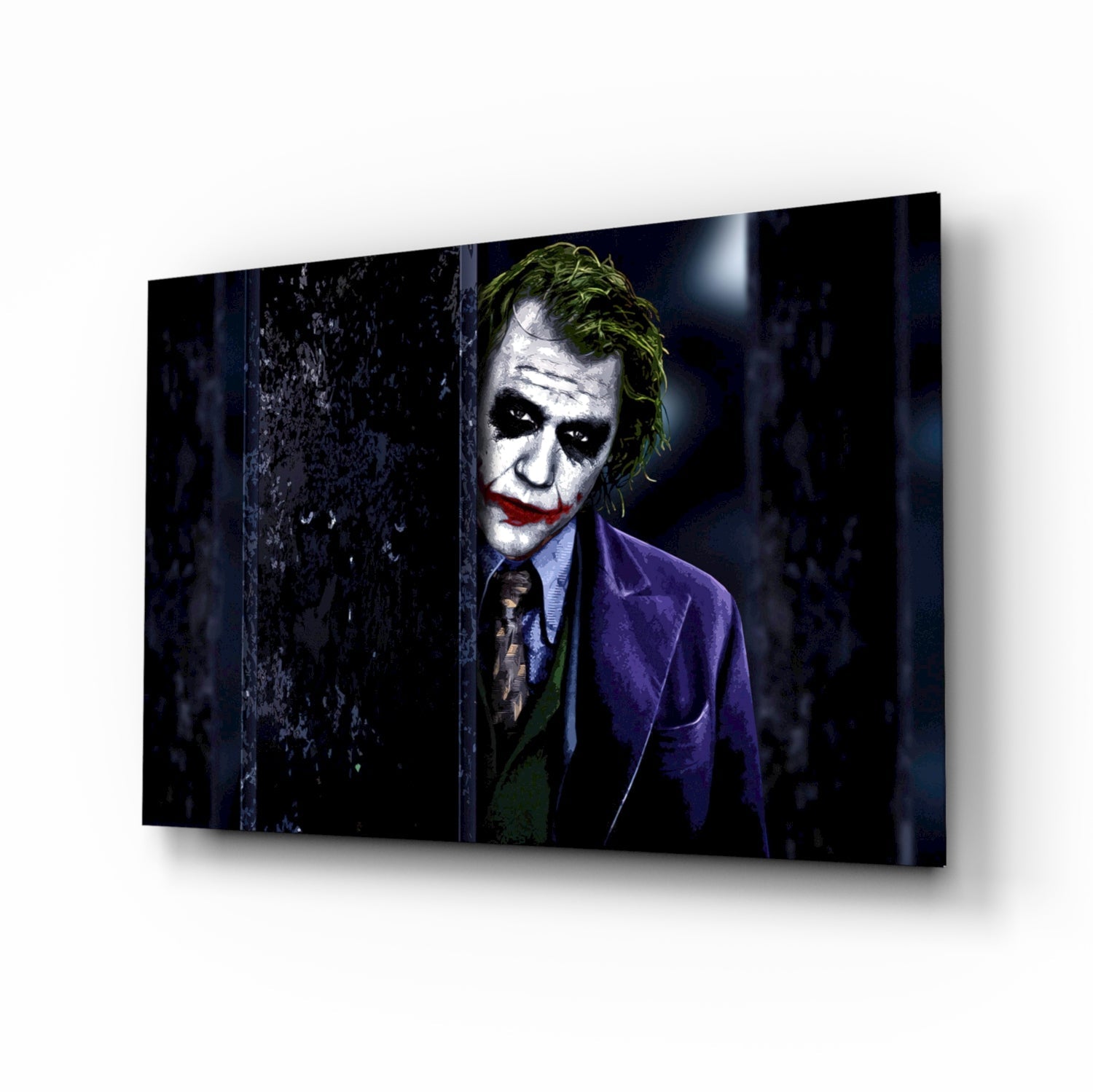 Joker Glass Art.