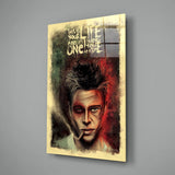 Fight Club Glass Art.