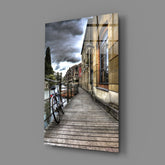 Street View Glass Wall Art.