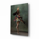 Ballerina Glass Wall Art.